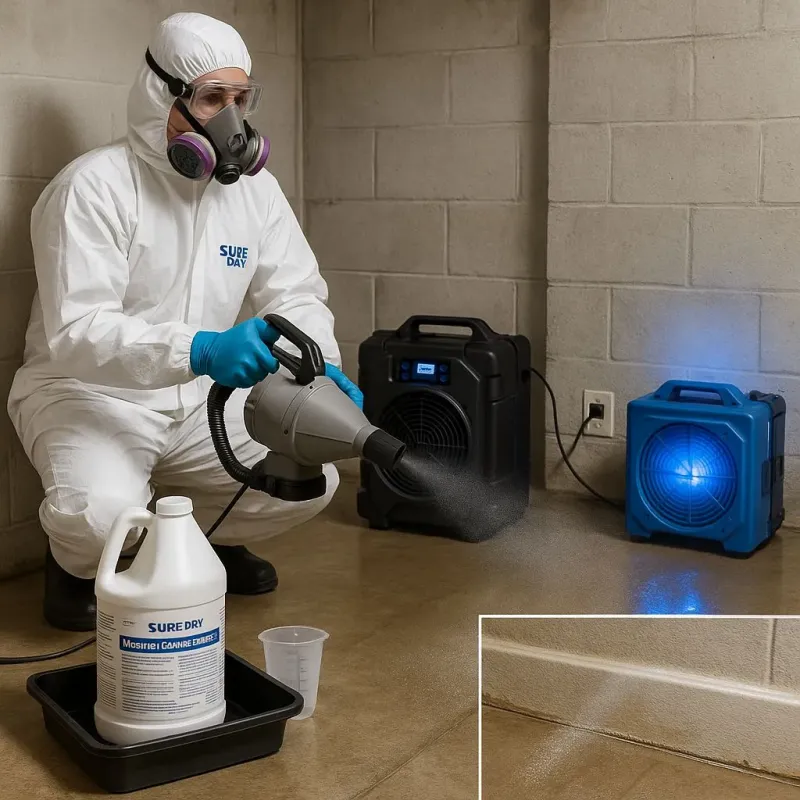 Sanitization and Odor Removal process in Mabscott, WV