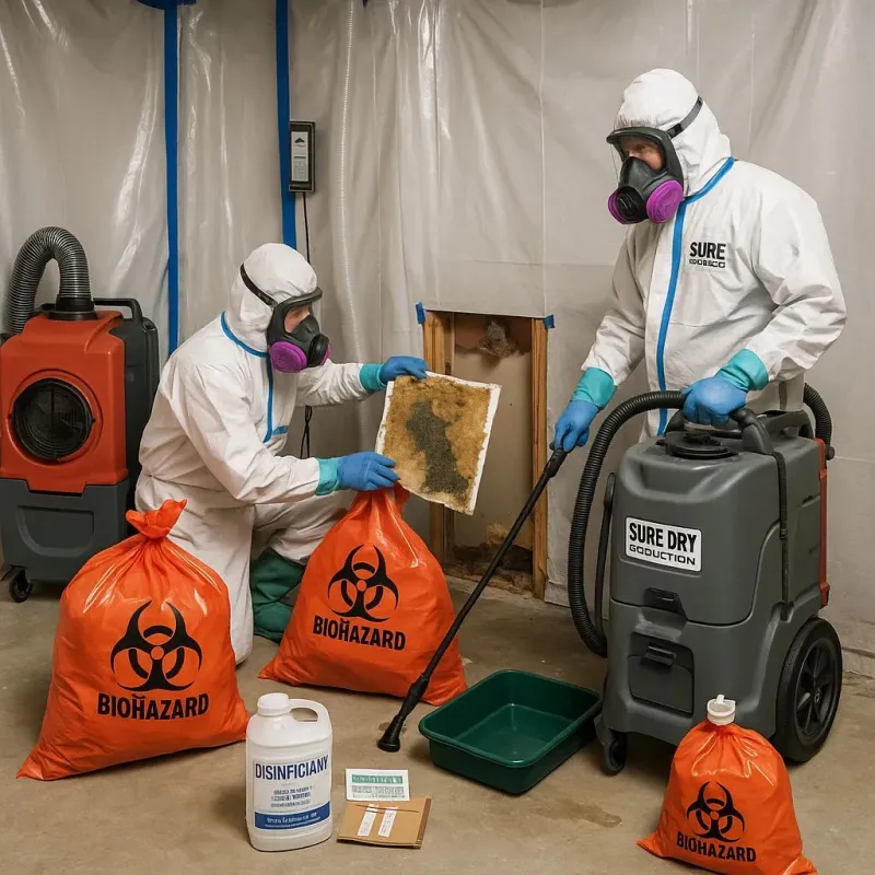 Contaminated Water Handling Protocols process in Mabscott, WV