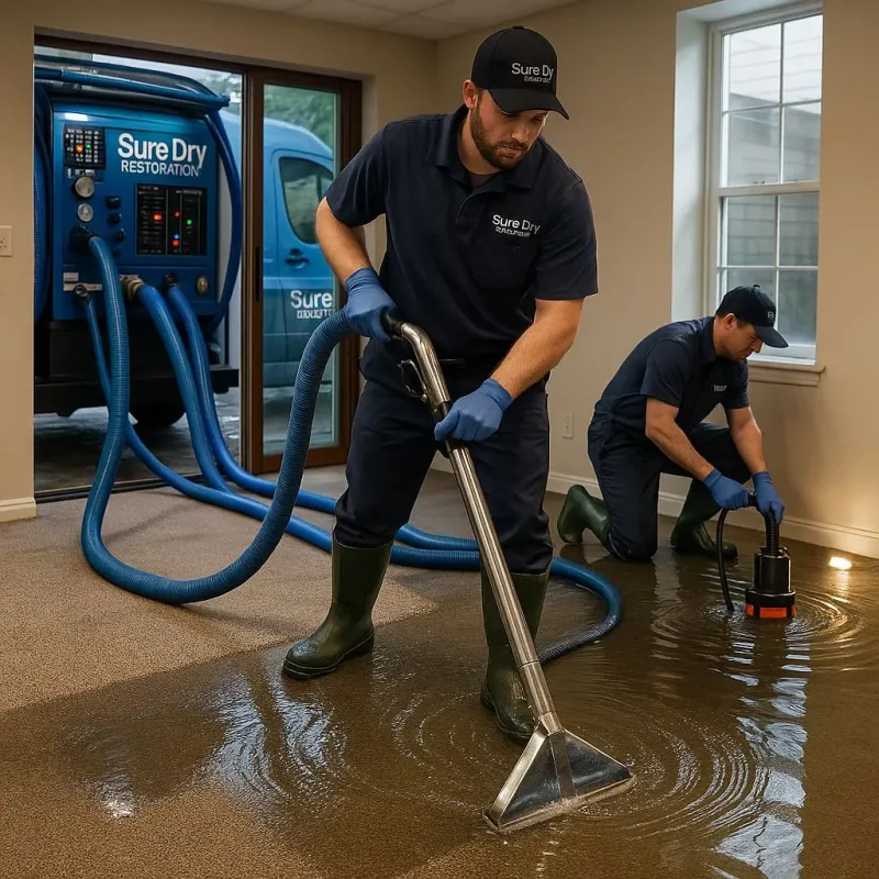 Water Extraction and Removal process in Mabscott, WV